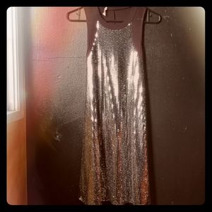 Silver screen dress